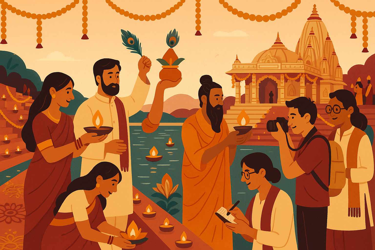 India's Festive Soul: A Traveler's Guide to Spiritual Celebrations 2025