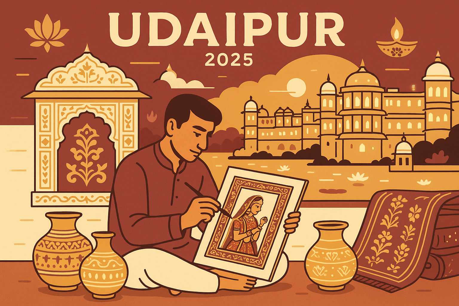 Udaipur's Artistic Soul: Craftsmanship - Culture - Spiritual Expression in 2025
