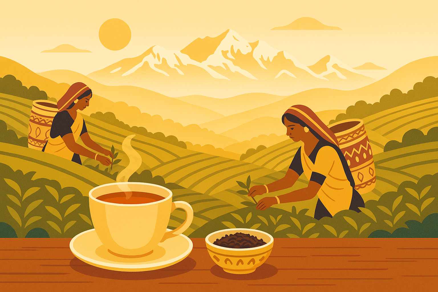 Exploring Darjeeling Tea-History and Flavors