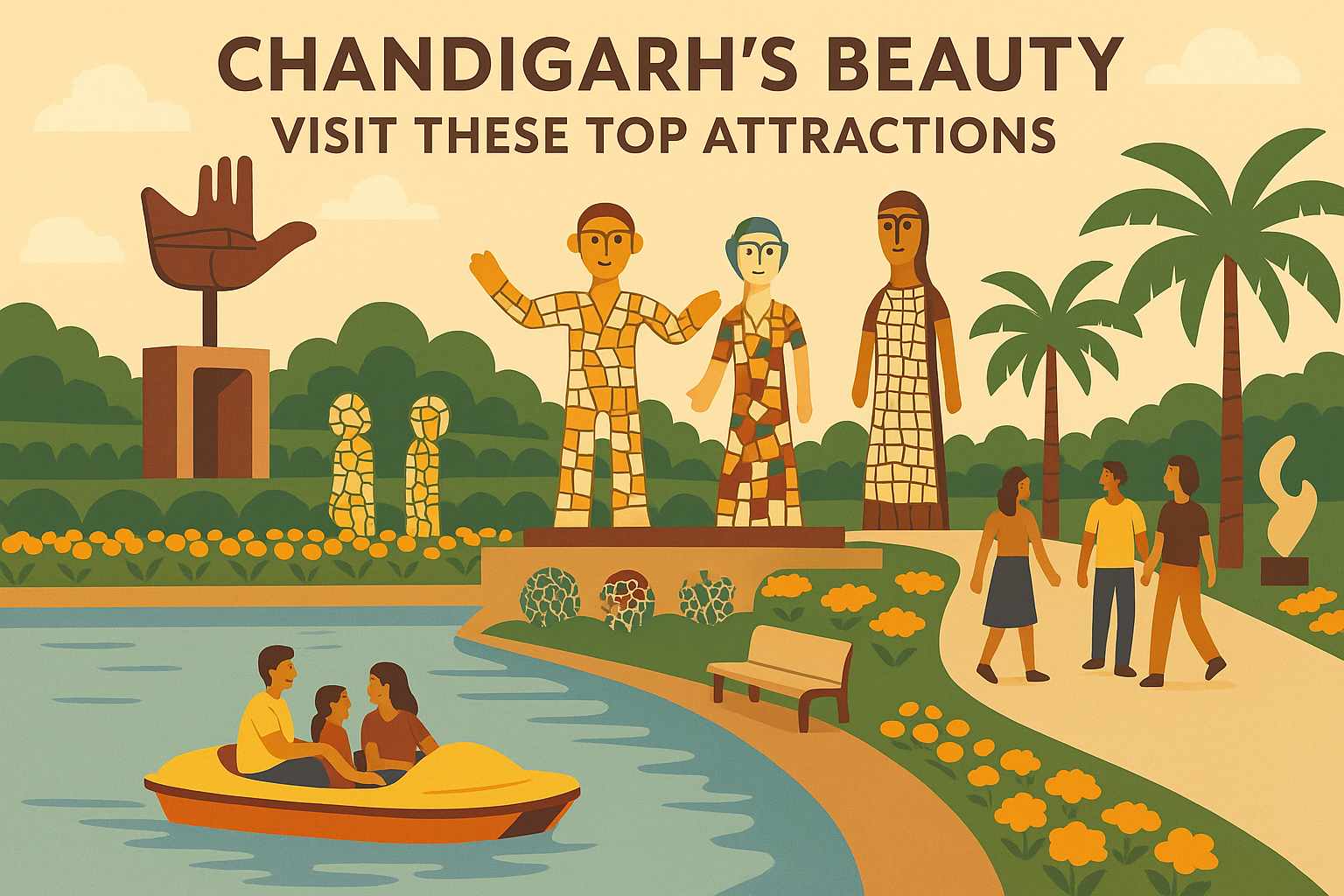 Chandigarh's Beauty: Visit These Top Attractions