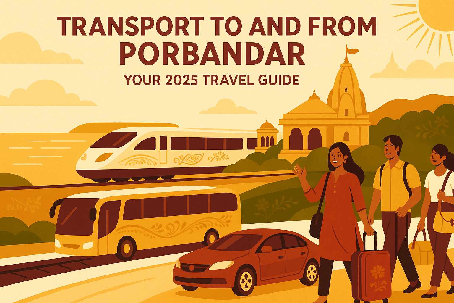Transport to and from Porbandar: Your 2025 Travel Guide