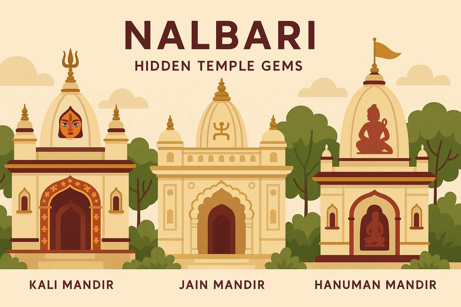 Nalbari's Hidden Gems- Kali Jain Hanuman Mandirs Beyond the Famous Few