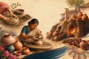 How Is Indian Pottery Made? Clay, Wheel, Hands, and Firing Explained