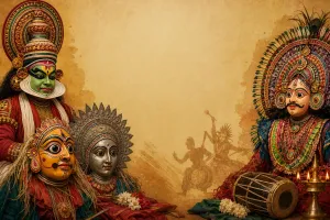 Masks in Indian Theatre: Kathakali, Chhau, and Folk Performance