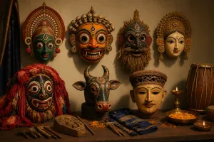 Regional Styles of Masks from the Indian Subcontinent