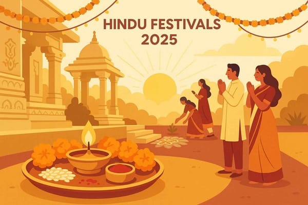 Celebrating Divine Energies: Your 2025 Poojn Guide to Key Hindu Festivals