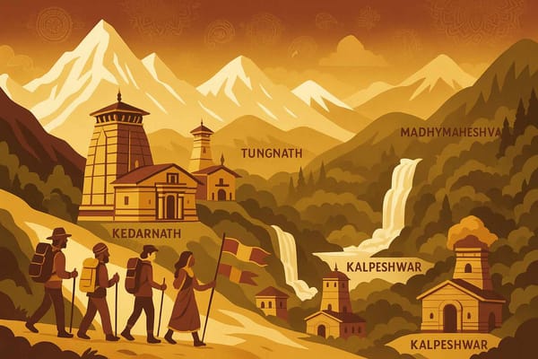 India's Sacred Geography: A Panch Kedar Pilgrimage Guide
