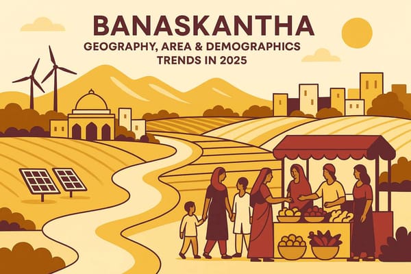 Banaskantha Geography-Area-Demographics: Trends Emerge in 2025