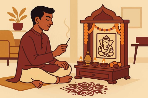 Your Spiritual Journey, Personalized:  Poojn Rituals for Modern Life