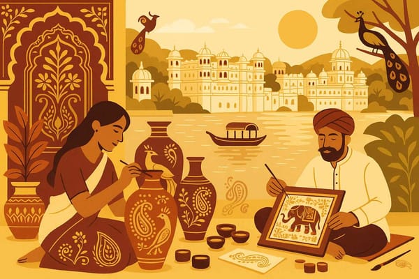 Udaipur's Rich Tapestry: Art, Craft & Timeless Traditions