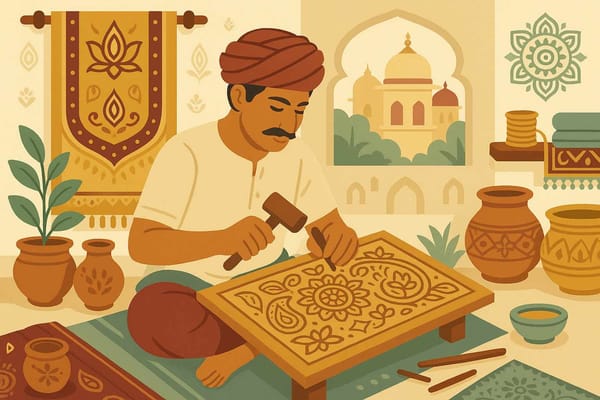 The Sacred Crafts of Udaipur: Preserving Artistry Through Tradition & Sustainability
