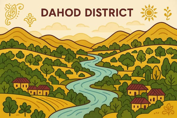 Dahod District Geography- Key Features Explored