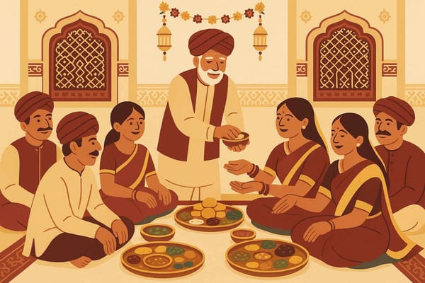 Uniting Through Tradition: How Rajasthani Feasts & Prasad Build Community