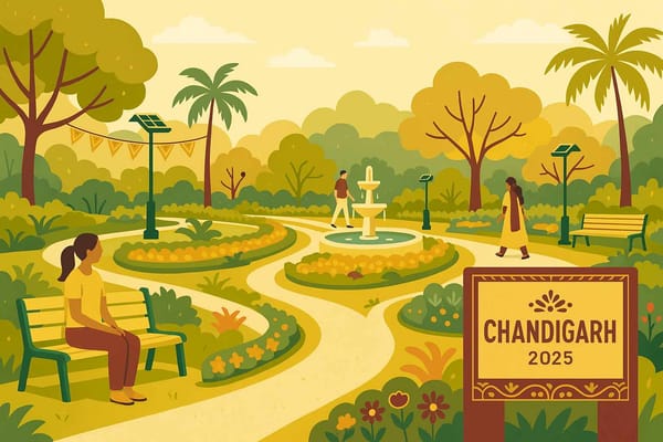 Chandigarh's Gardens- Explore the Green Oasis- A 2025 Journey
