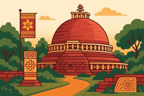 Dharmarajika Stupa: Time Travels Through Ancient History