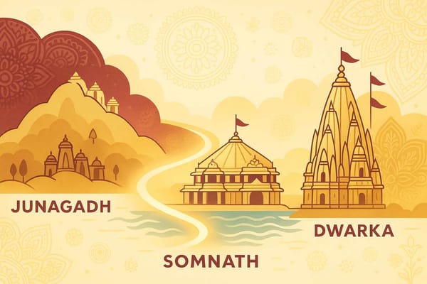 Junagadh: Connects Somnath and Dwarka Sacred Journeys