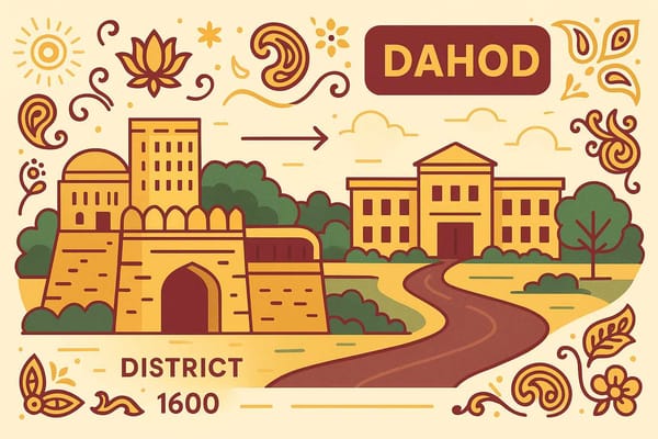 The Historical Journey of Dahod-From Inception to District Status