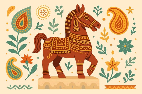 The Bankura Horse Symbolism: Explores Indian Art and Culture