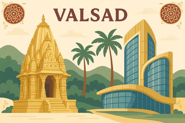 Exploring the Cultural Heritage of Valsad - Temples and Modern Marvels Today