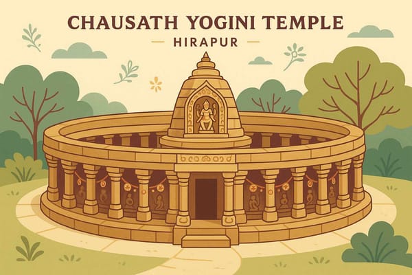 Chausath Yogini Temple, Hirapur-Mysteries Surround the Ancient Site