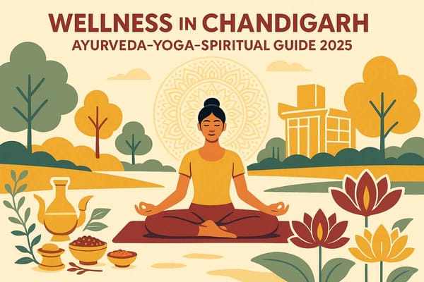 Wellness in Chandigarh: Ayurveda-Yoga-Spiritual Guide 2025