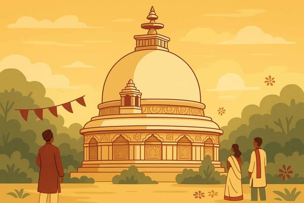 Dharmarajika Stupa- History's Journey Explores Mysteries