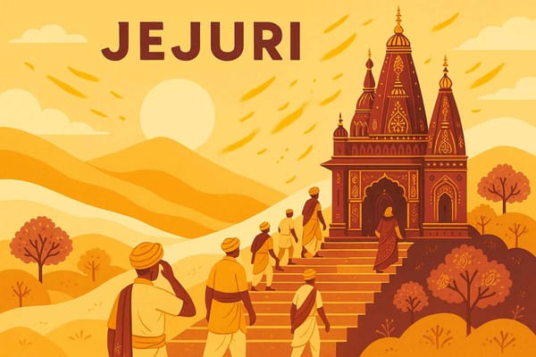 Exploring the Mystical Landscapes and Themes of Jejuri- A 2025 Guide