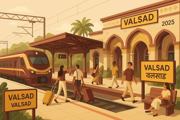 Valsad Railway Journey- Explore Charm and Connectivity in 2025
