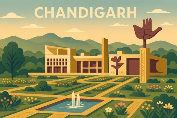 Explore Chandigarh-Architectural Marvels-Lush Gardens Await