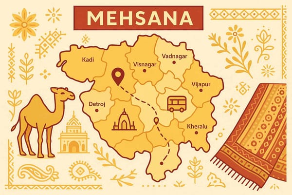 Exploring Mehsana - Maps Talukas and Villages Guide 2025