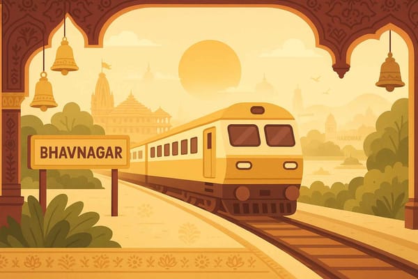 Spiritual Rail Journeys: Bhavnagar to Ayodhya-Haridwar Pathways