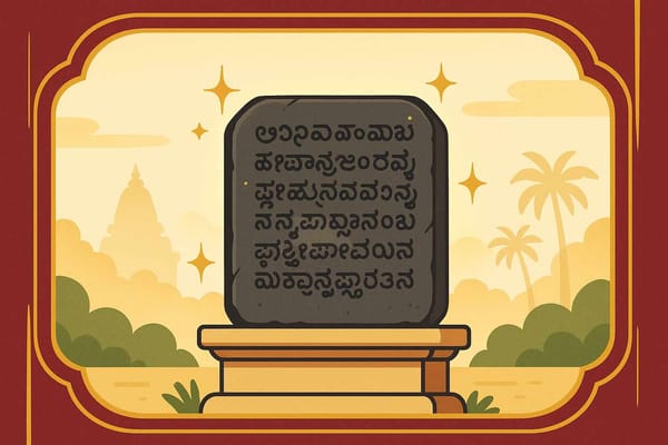 Halmidi Inscription: Explore Ancient Kannada's Origins