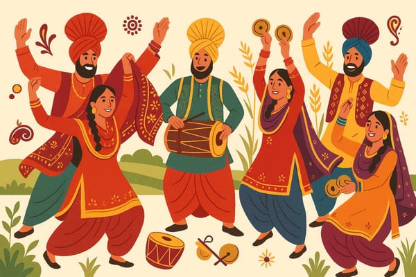 The Vibrant Folk Dances of Punjab- A Complete Guide