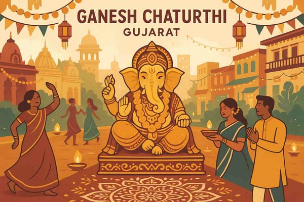 The Evolution of Ganesh Chaturthi in Gujarat- A Historical Perspective