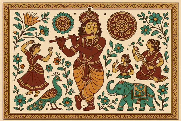 Pattachitra Art: Techniques and Traditions-A 2025 Exploration
