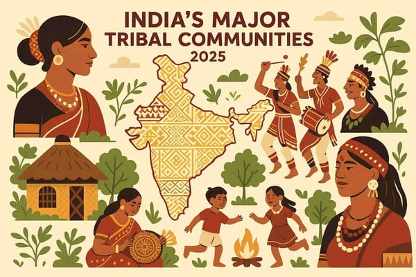 A Mosaic of Cultures: Major Tribal Communities of India in 2025