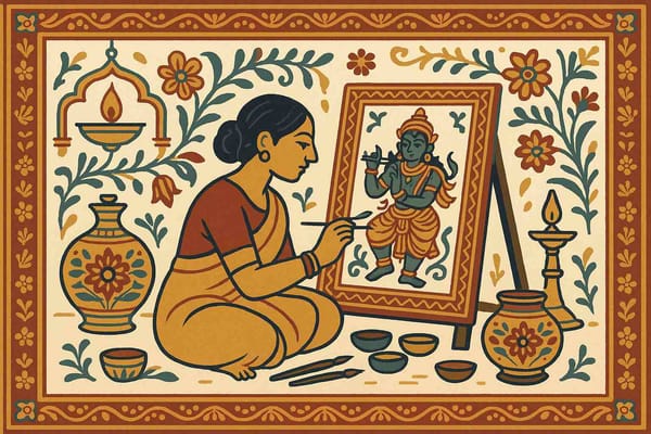 Exploring Pattachitra- Tradition and Craft Define Art