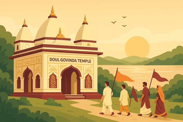 A Pilgrim's Guide to Doul Govinda Temple- 2025: Timings, Travel & More
