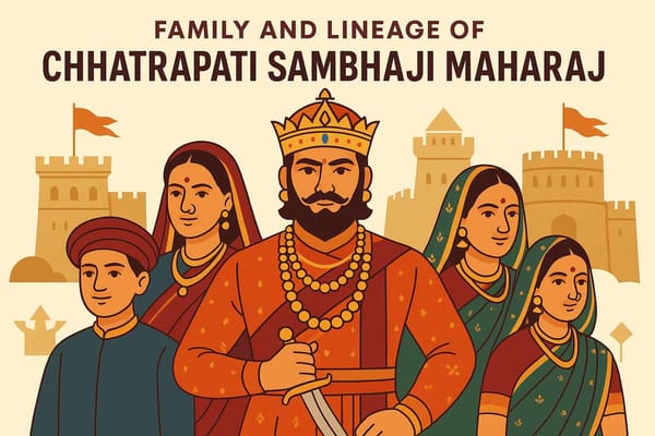 The Pillars of the Maratha Empire: Chhatrapati Sambhaji Maharaj's Family Explained