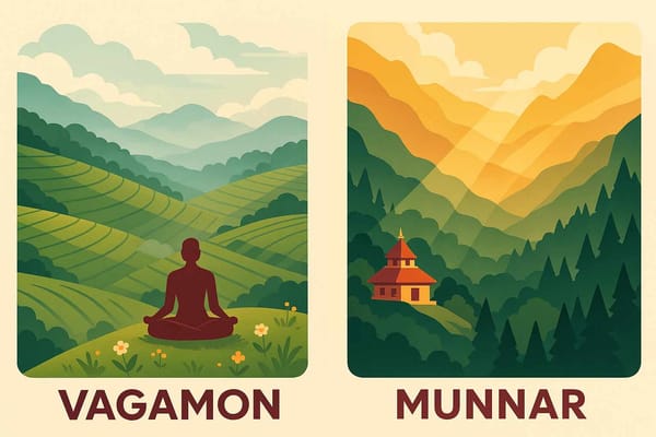 Vagamon vs Munnar- Find Your Ideal Spiritual Haven