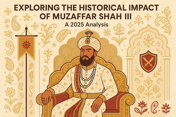 Exploring the Historical Impact of Muzaffar Shah III - A 2025 Analysis