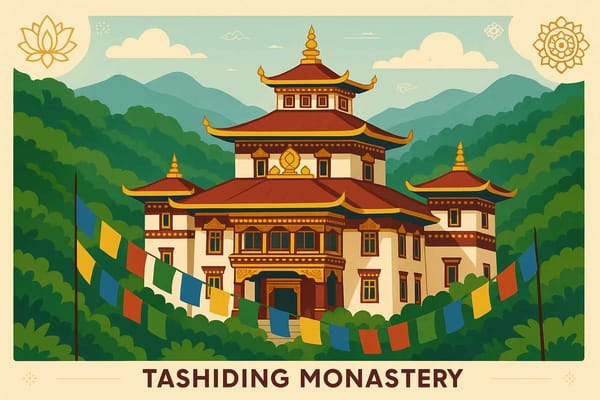 Tashiding Monastery's Mysteries: Architecture and Culture Explored