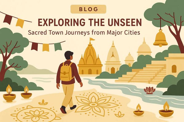 Exploring the Unseen: Sacred Town Journeys from Major Cities