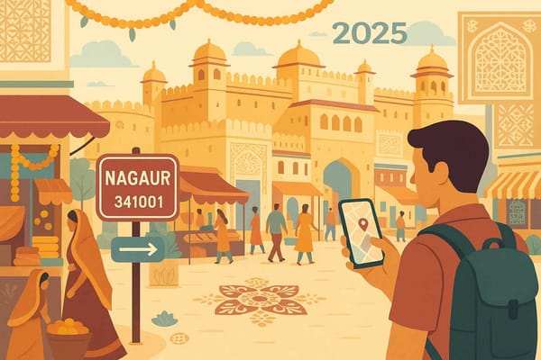 Navigating Nagaur- A 2025 Traveler's Handbook- Maps and Pin Codes Included