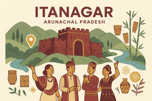Itanagar: Geography-Postal Codes-Capital Facts