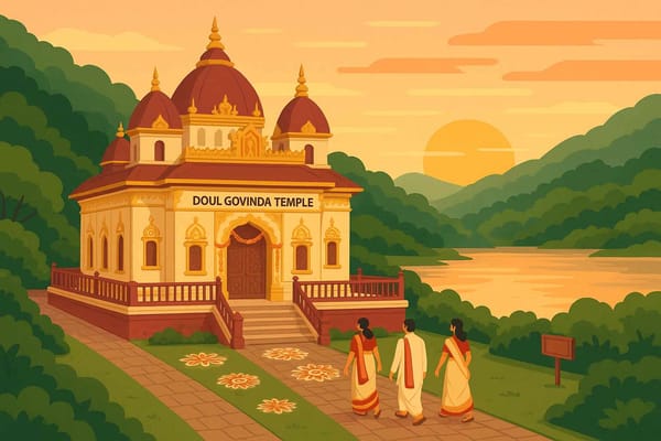 A Pilgrim's Guide to Doul Govinda Temple- 2025: Timings, Location & How to Reach